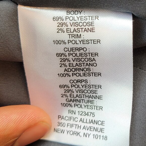 Jones New York Blazer in Pewter Heather - Picture 11 of 11